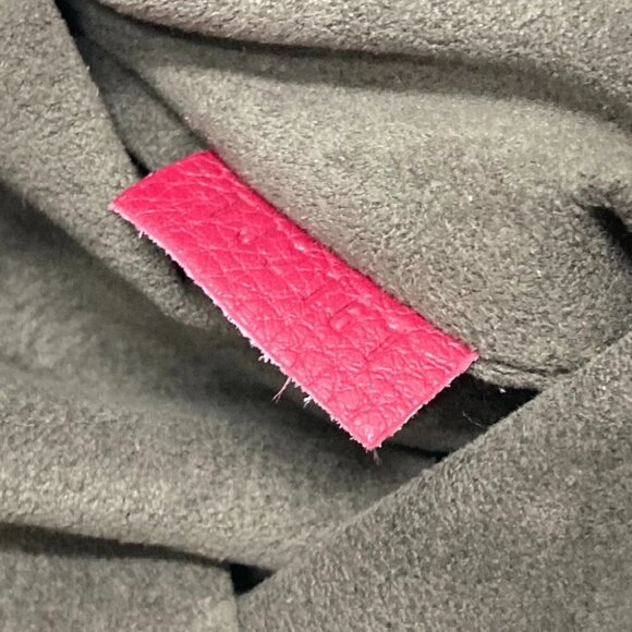 LOUIS VUITTON M93817 MonogramMahina Thiells PM Hand Bag Red - Picture 8 of 13